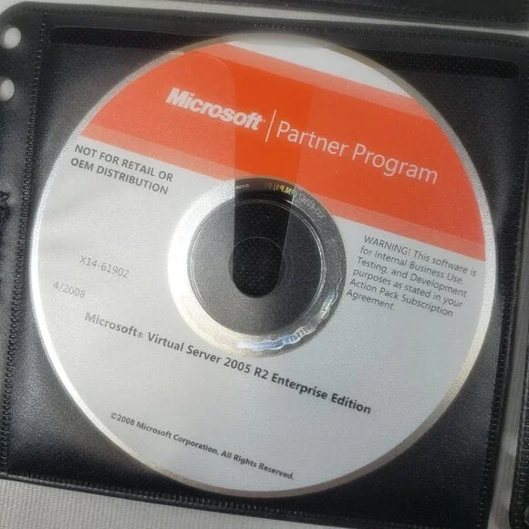 Microsoft Partner Program 6 Discs Microsoft Server 2005 Various Programs No Keys - Picture 7 of 8